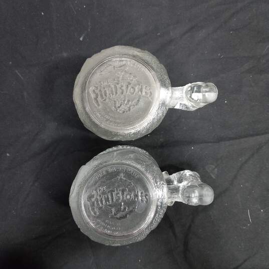 Vintage Pair of Flintstones Glasses image number 3