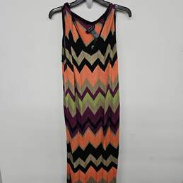 Ashley Stewart Multi-Colored Maxi Dress