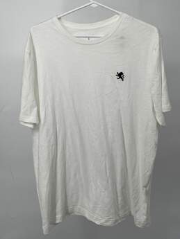 Express Mens White Short Sleeve Crew Neck T-Shirt Size X-Large T-0552426-N
