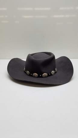 Shyanne Gray 100% Wool Cowboy Hat O/S NWT