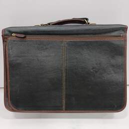 Los Cardales Brown Leather Laptop Bag