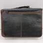 Los Cardales Brown Leather Laptop Bag image number 1