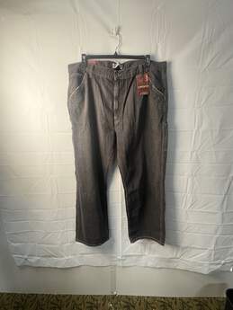 Levi's Charcoal Wash Loose Straight Carpenter Pants 42x32 alternative image