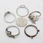 Assortment of 5 Sterling Silver Rings Sizes (4.5, 4.75, 5.5, 6, 6.25) - 9.7g image number 7