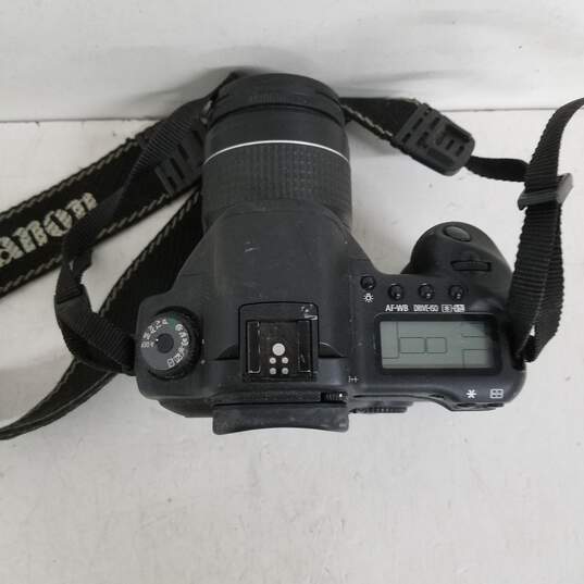 UNTESTED Canon EOS 10D 6.3MP Digital SLR Camera Black 28-80 Lens image number 3