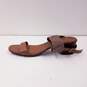 Italian Shoemakers Infamous Ankle Strap Sandals Shoes Size 10 image number 1