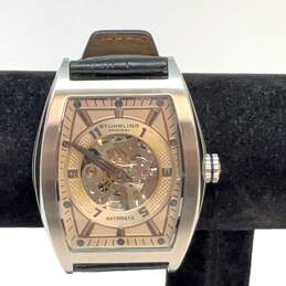 Designer Stuhrling Adjustable Strap Rectangle Analog Dial Quartz Wristwatch