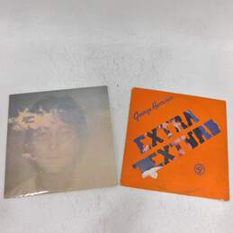 John Lennon Imagine And George Harrison Extra Texture Vinyl Records