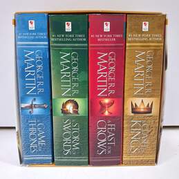 Game Of Thrones Boxed Set by George R Martin Set of 4 Books