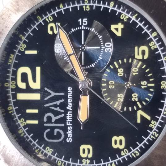 Saks Fifth Avenue Grey SFTG115 Quartz Watch image number 2