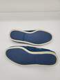 Sperry Gold Cup AO 2-Eye Croc Embossed Navy Boat Shoes Size-9 image number 5