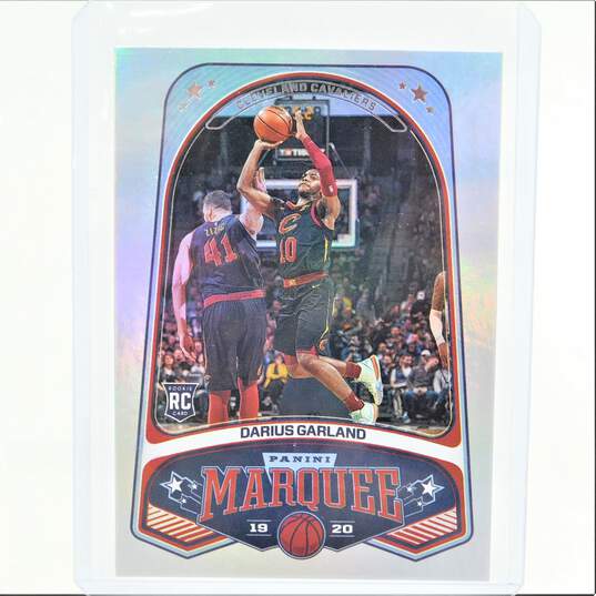 2019-20 Darius Garland Marquee Silver Foil Rookie Cleveland Cavaliers image number 1