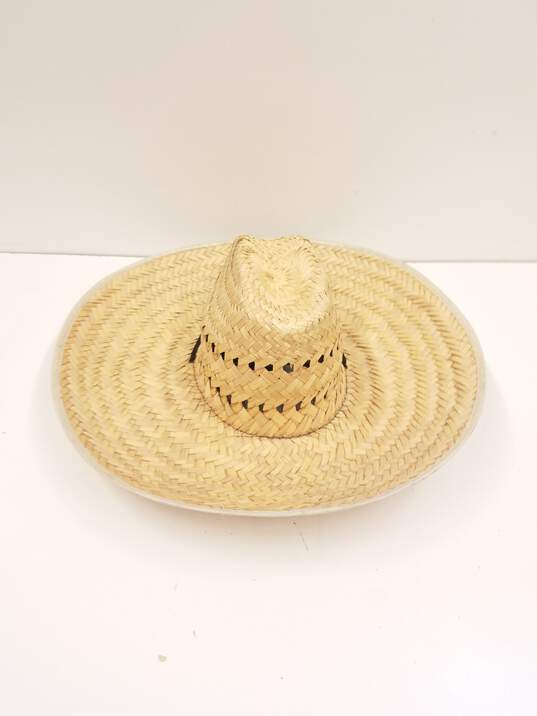 Unbranded Straw Sun Hat image number 1
