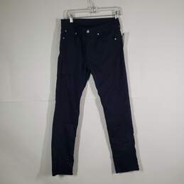 Mens 551 Regular Fit Dark Wash Denim 5 Pocket Design Skinny Leg Jeans Size 31X32