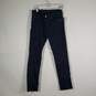 Mens 551 Regular Fit Dark Wash Denim 5 Pocket Design Skinny Leg Jeans Size 31X32 image number 1