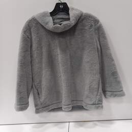 Banana Republic Women's Gray Fleece Pullover Sweater Size S