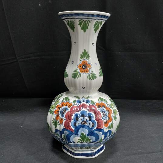 Delft Holland Handgesschilderd Vase image number 3