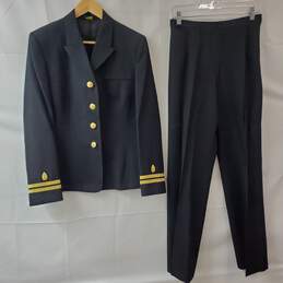 US Navy Service Dress Uniform Jacket & Pants Women's 12WR