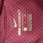 Nike Aeroreact Women Mulberry Athletic Shirt Size S image number 1