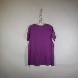 Womens Short Sleeve Round Neck Pullover T-Shirt Size X-Large alternative image