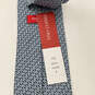 NWT Mens Blue Patterned Adjustable Silk Designer Ties Lot Of 3 image number 4