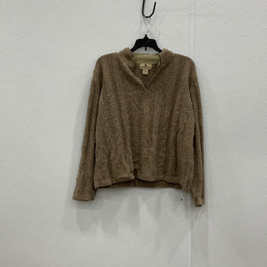 Brown Full Ladies Sweater, Size: Large