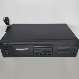 Yamaha KX-W582 Dual Cassette Player & Recorder - UNTESTED alternative image