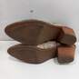 Frye Leather Animal Pattern Slip-on Mule Style Heels Size 6.5 image number 3