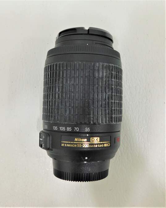 Nikon AF-S Nikkor 55-200mm 1:4-5.6 G ED Camera Lens W/ Tiffen Filters & Manual image number 3