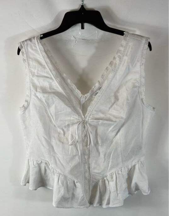 GUESS White Top - Size Large image number 1