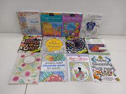 Bundle of 12 Assorted Coloring Books