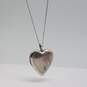 Sterling Silver Multi Gemstone 17, 20 & 19 Inch Heart Necklace 3pcs Bundle 11.6g image number 5
