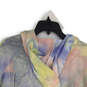NWT Womens Multicolor Tie Dye Long Sleeve Drawstring Pullover Hoodie Size L image number 4