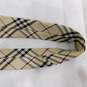 Burberry London Classic Beige Check Plaid Men's Tie with COA image number 11