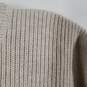 Mens Cotton Regular Fit Knitted Crew Neck Long Sleeve Pullover Sweater Size XL image number 3