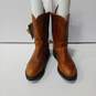 Justin Men's Tan Work Boots Size 8.5 image number 1