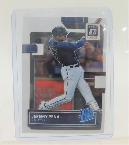 2022 Jeremy Pena Donruss Optic Rated Rookie Houston Astros image number 1