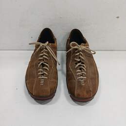 Donald J. Pliner Brown Lace-UP Sneakers Size 12