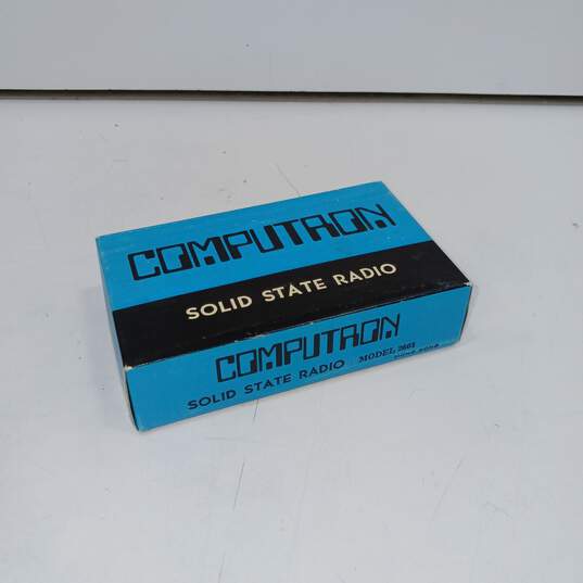 Vintage Computron 2601 Solid State AM Radio image number 7