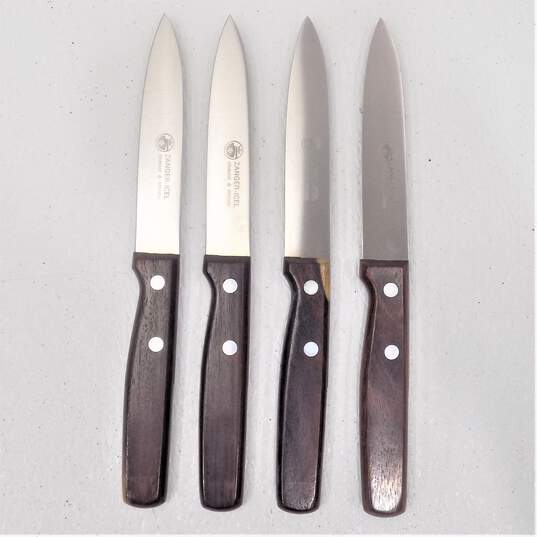 Vintage Zanger-Icel Set Of 4 Steak Knives IOB Cutlery image number 3