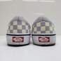 MEN'S VANS 'DOVE GREY/OFF WHITE' CHECKERED SLIP ON SHOES SIZE 8.5 image number 4
