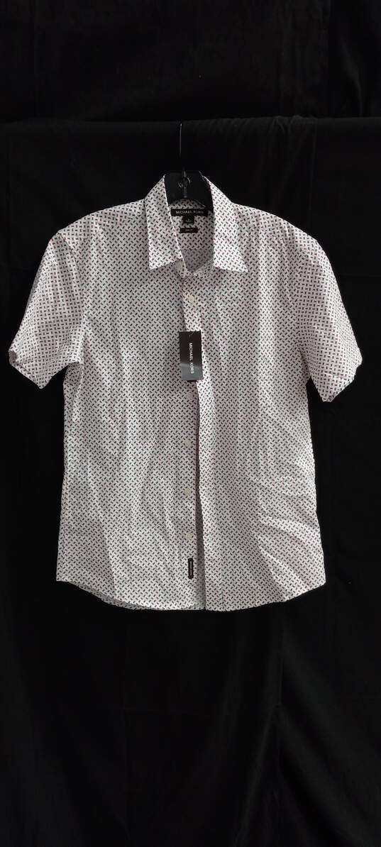 Michael Kors Men's Summer1 SS Slim Fit Button Up Shirt Size S NWT image number 1