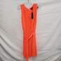 NWT Banana Republic WM's Peach Pleated Tie Waist Summer Dress Size 6 image number 1