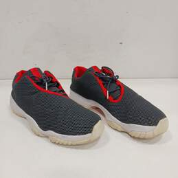 Men's Nike Jordan Grey/Red Mesh Sneakers Size 13