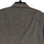 Mens Gray Notch Lapel Long Sleeve Flap Pocket Two Button Blaze Size 40R image number 4