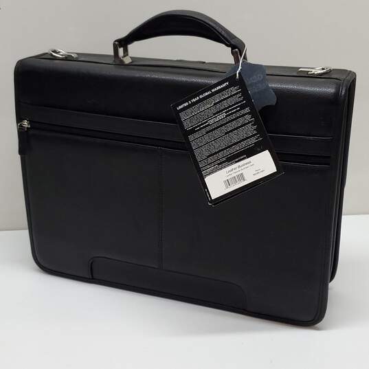 Samsonite Leather Flapover Business Case image number 2