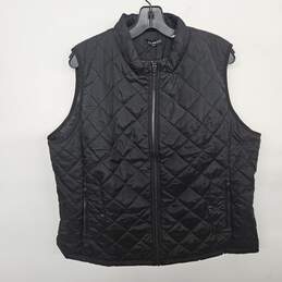 Fuinloth Black Puffer Vest