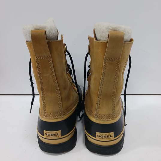 Sorel Men's Caribou Waterproof Winter Snow Boots Size10 image number 3