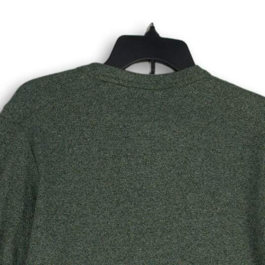 NWT Nickel & Iron New York Mens Green Henley Neck Long Sleeve T-Shirt Size S image number 4