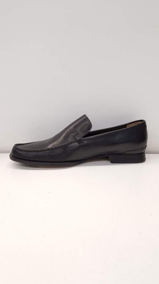 Bruno Magli Henri Black Leather Loafers Shoes Men's Size 12 M image number 2